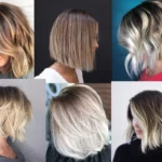 Aschblond-Balayage